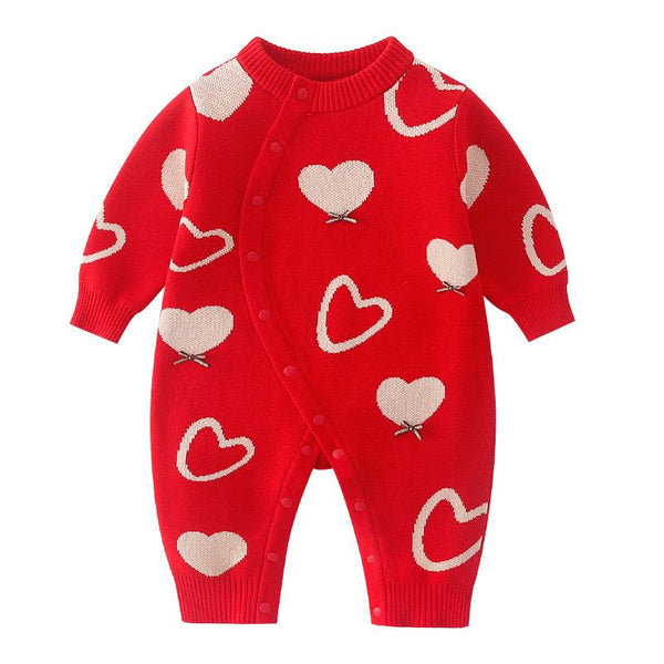 Macacão Infantil Botões Love
