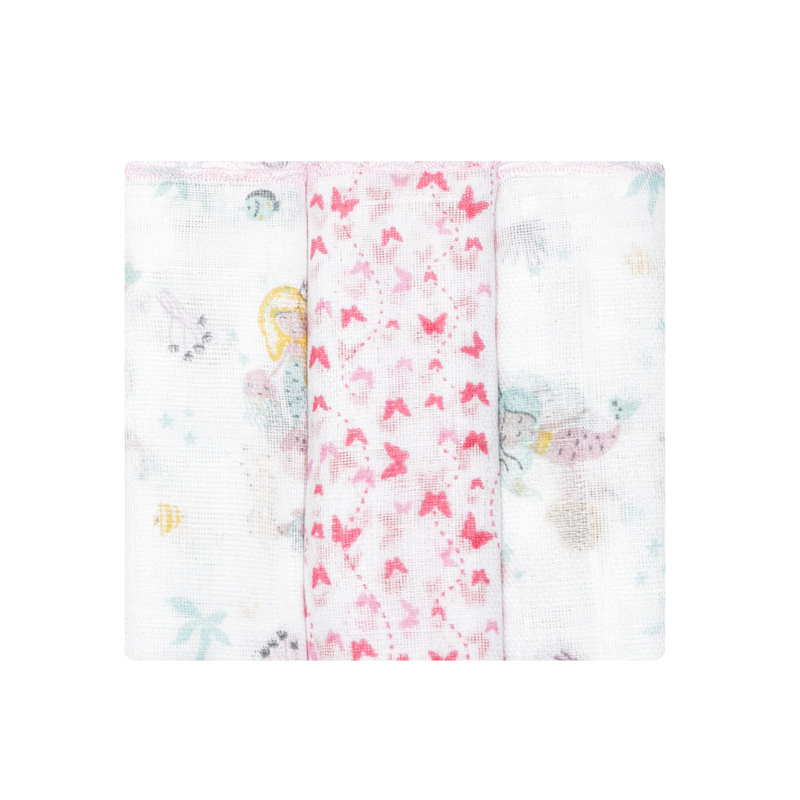 Fralda Papizinha Estampada 3 Peças