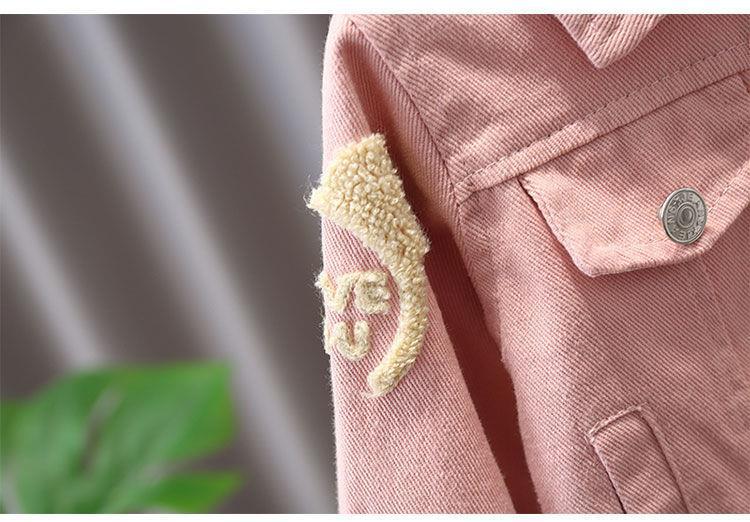 Jaqueta Infantil Feminina MK Love