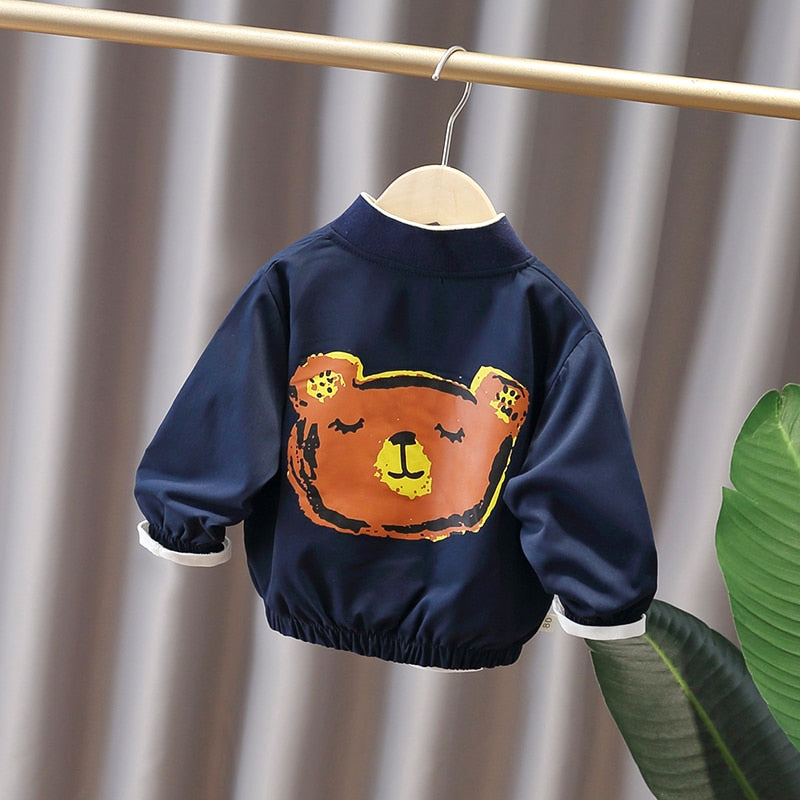 Jaqueta Infantil Masculina Urso