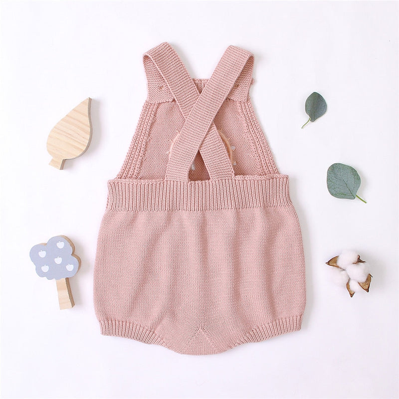 Body Infantil Feminino Romper Infantil Feminino Tricô