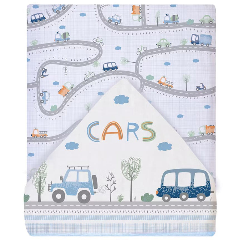 Toalha De Banho Soft Papi Com Capuz Estampada 90 X80 Cm