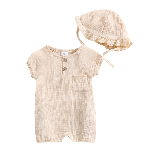Macaquinho Infantil Feminino com Touca