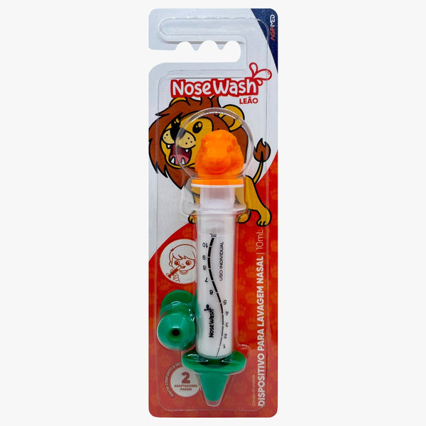 Seringa Nosewash Para Lavagem Nasal Leão 10Ml