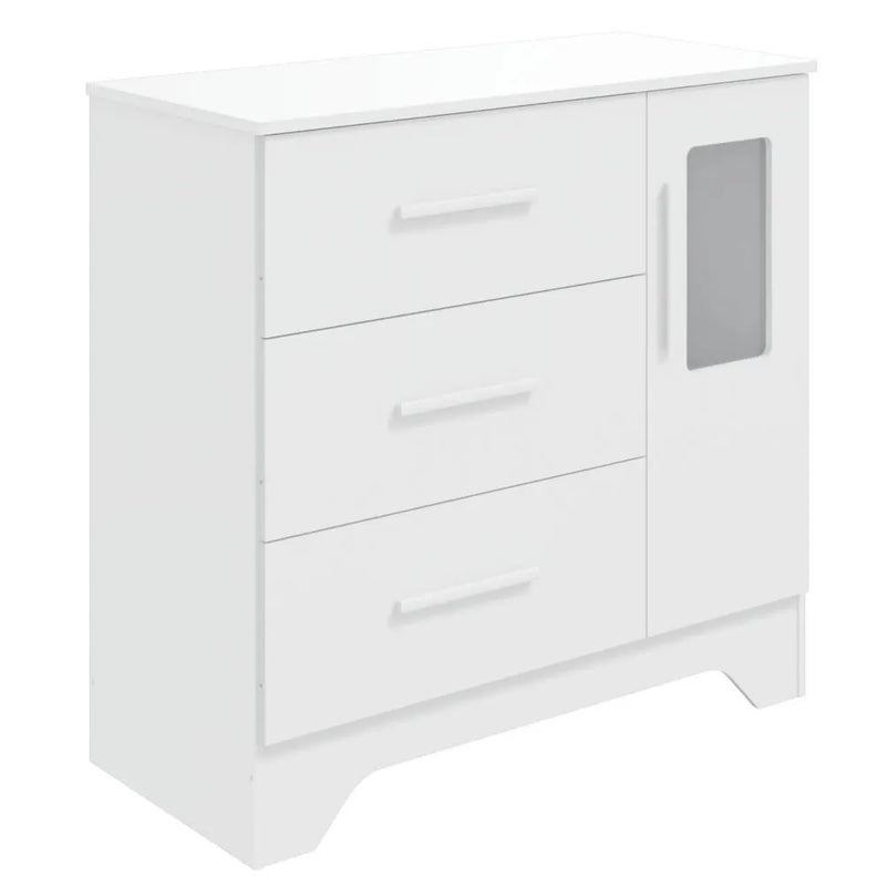 Comoda Popy Retro 1 Porta Plus Peroba