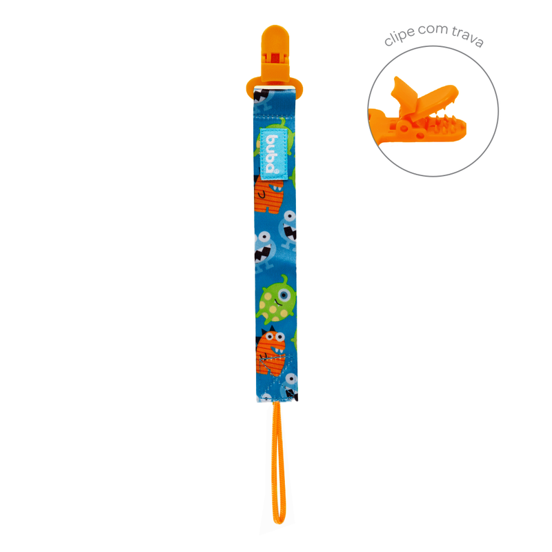 Prendedor de ChupetaBuba Baby Monstrinho