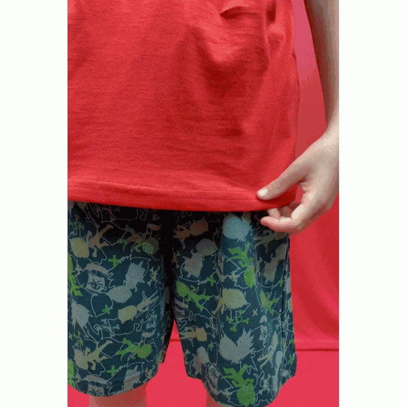 Kit Sortido 10 Peças de Roupas Menino Verão - 5 Camisetas + 5 Bermudas