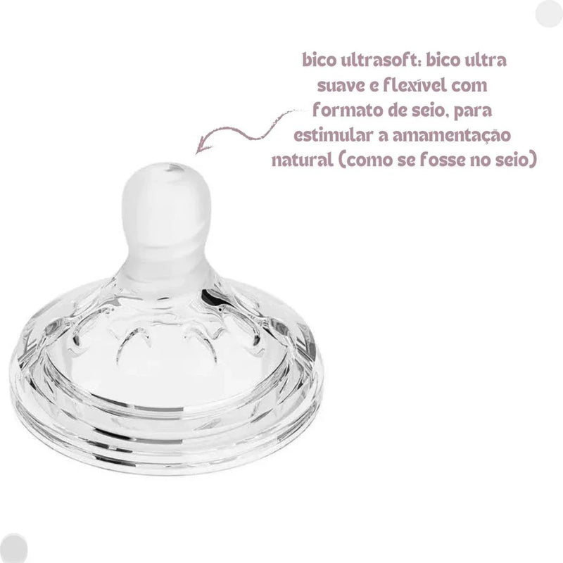 Mamadeira Buba Easy Flow Elefante +0M