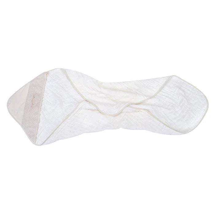 Toalha Soft Loupiot Nature Bordada 85 X85 Cm