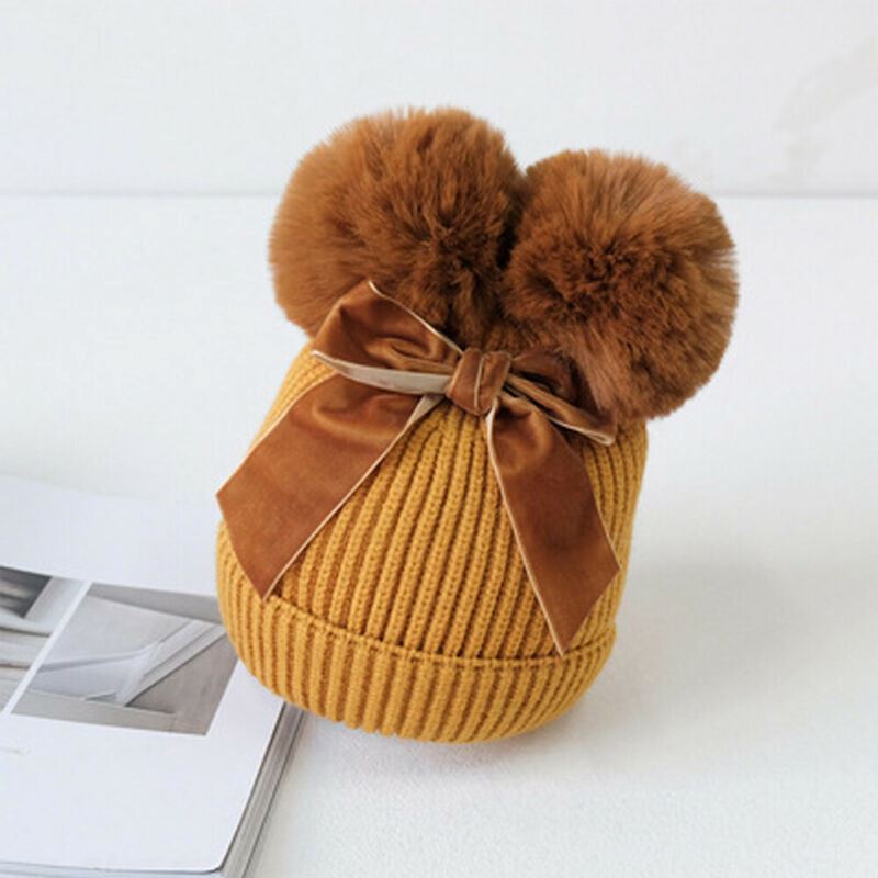 Touca Pompom e Laço