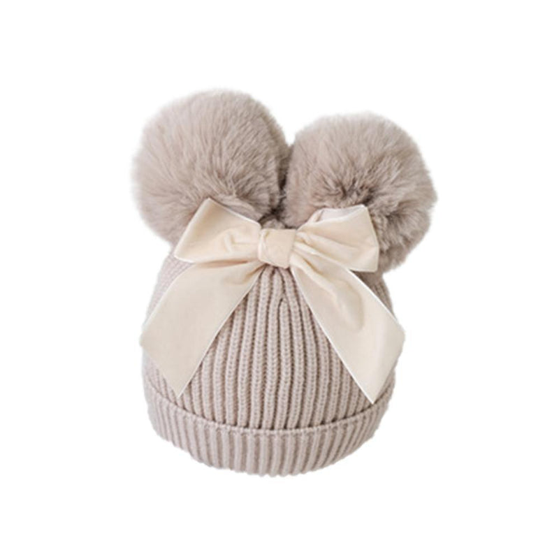 Touca Pompom e Laço