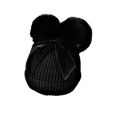 Touca Pompom e Laço
