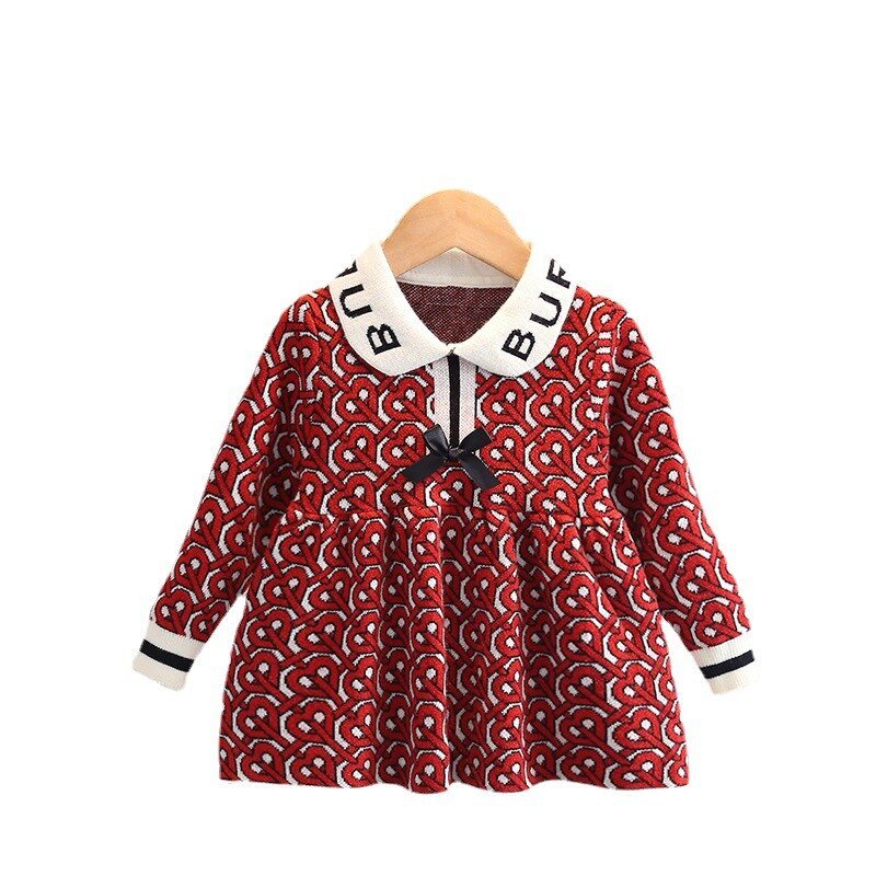 Vestido Infantil Bulberry Sofisticado