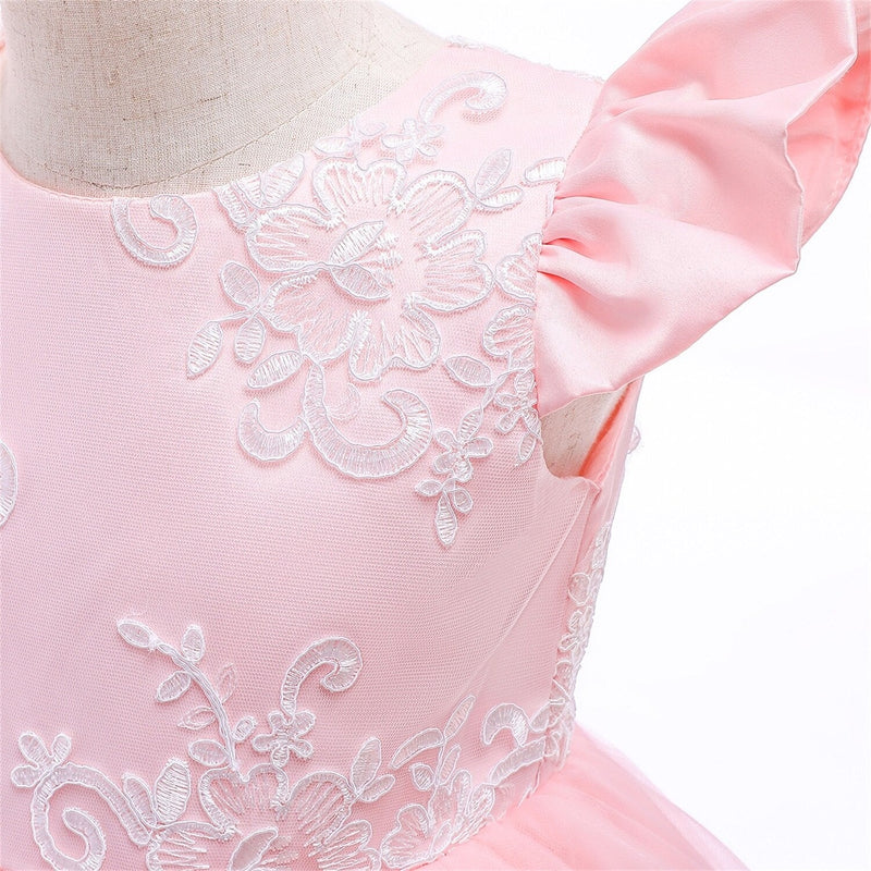 Vestido de Festa Infantil Pérola + Faixa