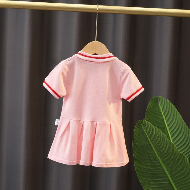 Vestido Infantil Cereja
