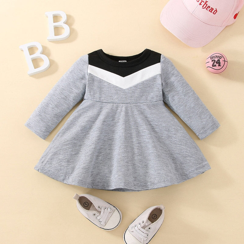Vestido Infantil Detalhes Gola