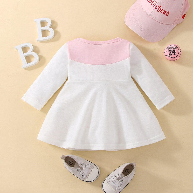 Vestido Infantil Detalhes Gola