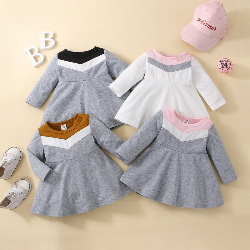 Vestido Infantil Detalhes Gola