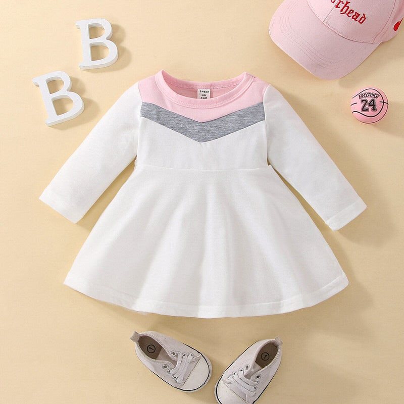 Vestido Infantil Detalhes Gola