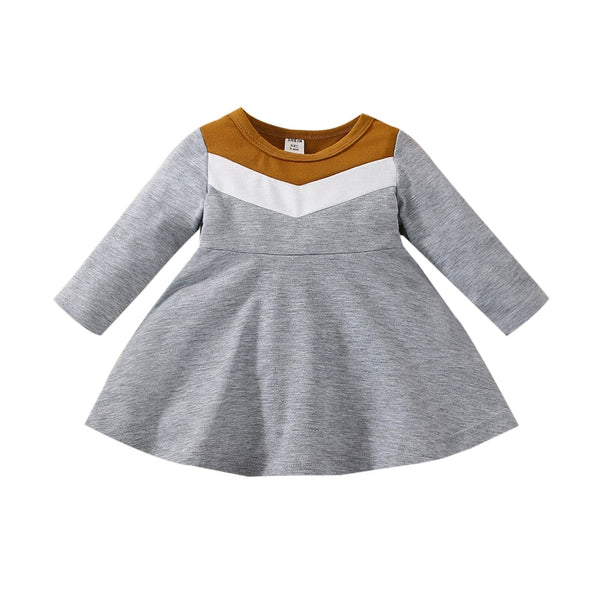 Vestido Infantil Detalhes Gola