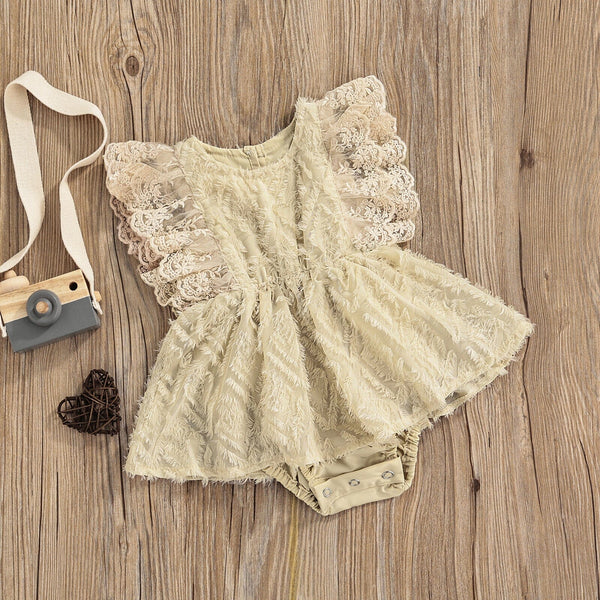 Vestido Infantil Feminino Rendinha