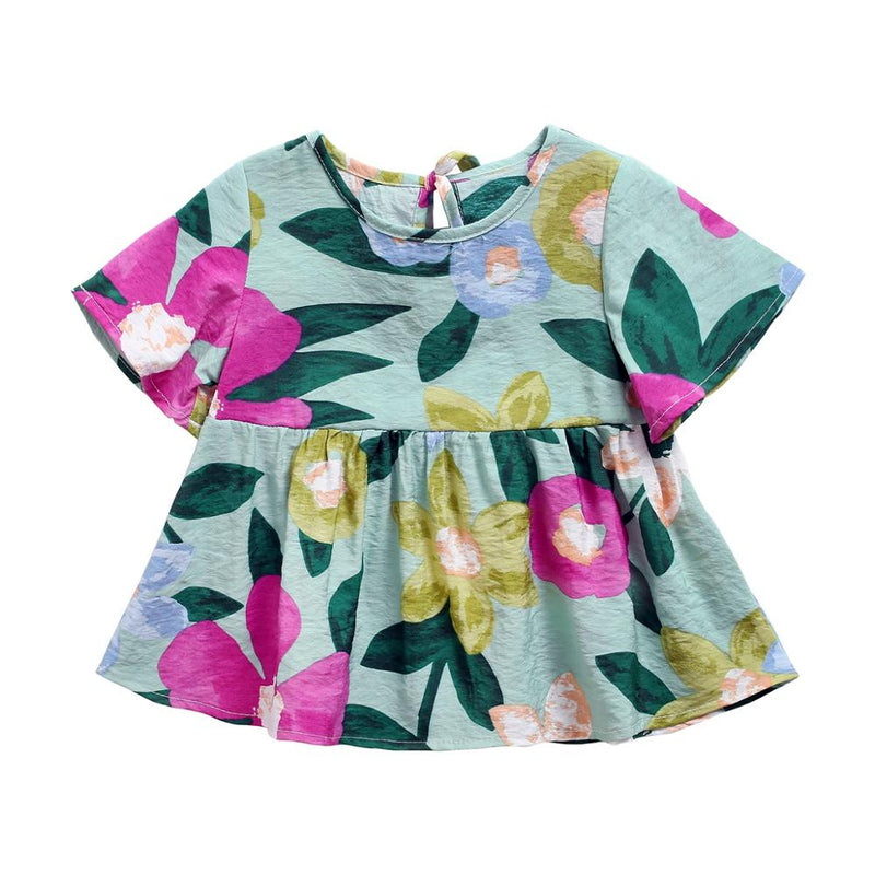 Vestido Infantil Florido