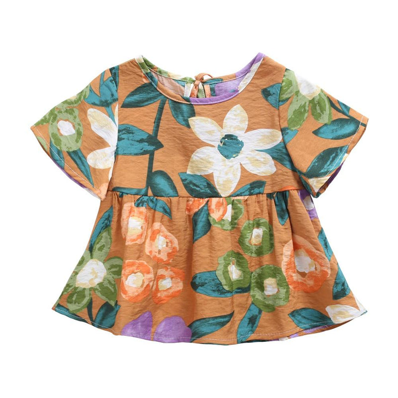 Vestido Infantil Florido