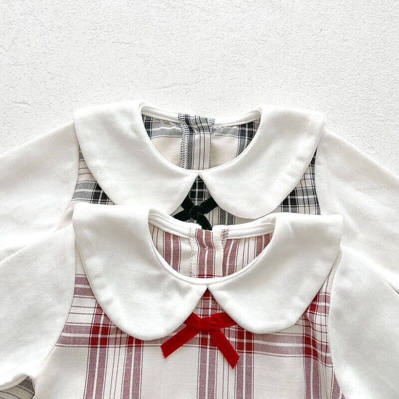 Vestido Infantil Gola