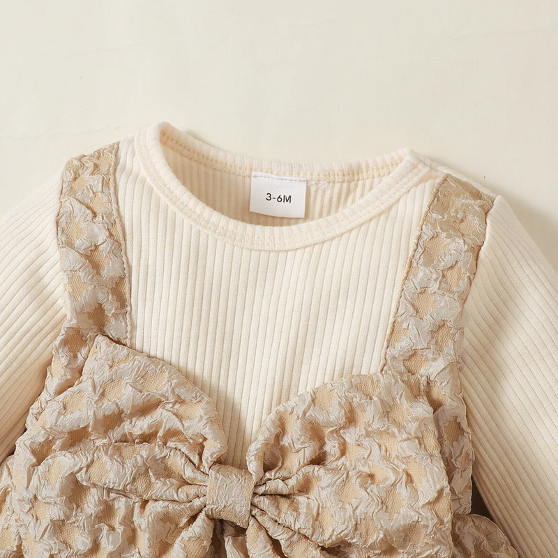 Vestido Infantil Laço + Faixa