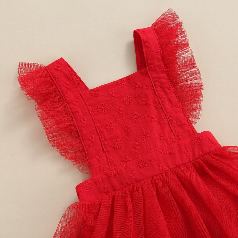 Body Vestido Infantil Lese + Faixa