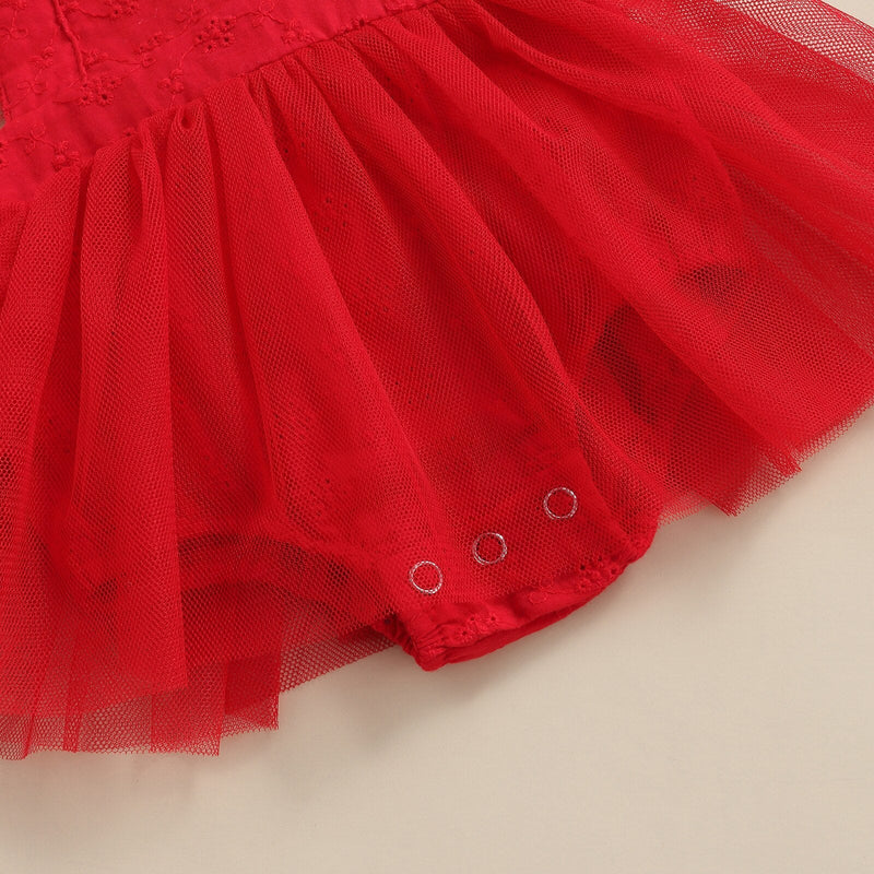 Body Vestido Infantil Lese + Faixa