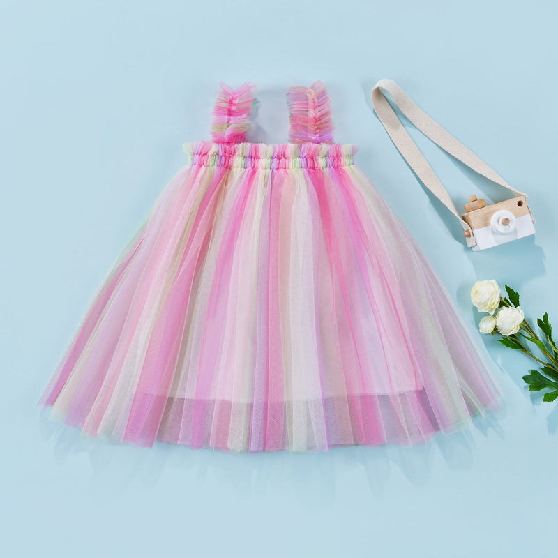 Vestido Infantil Tule Princesinha