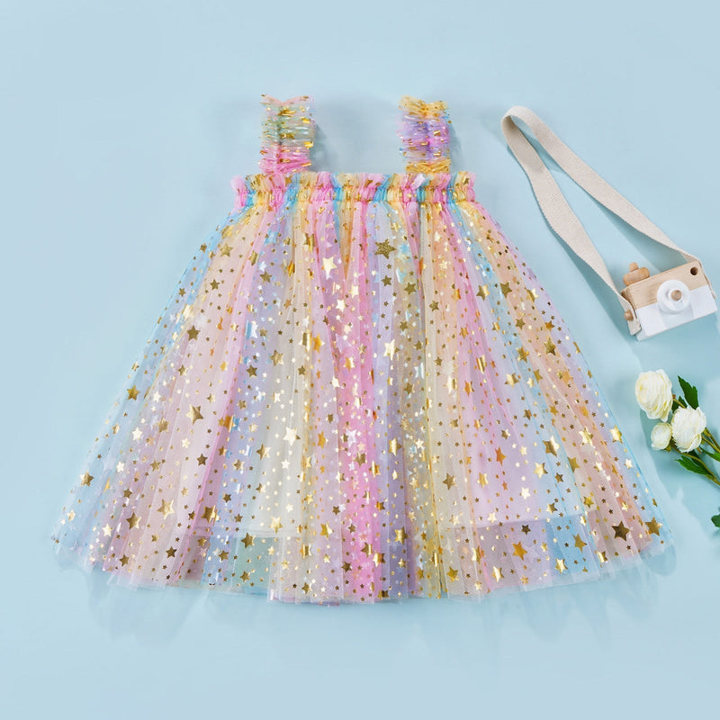 Vestido Infantil Tule Princesinha