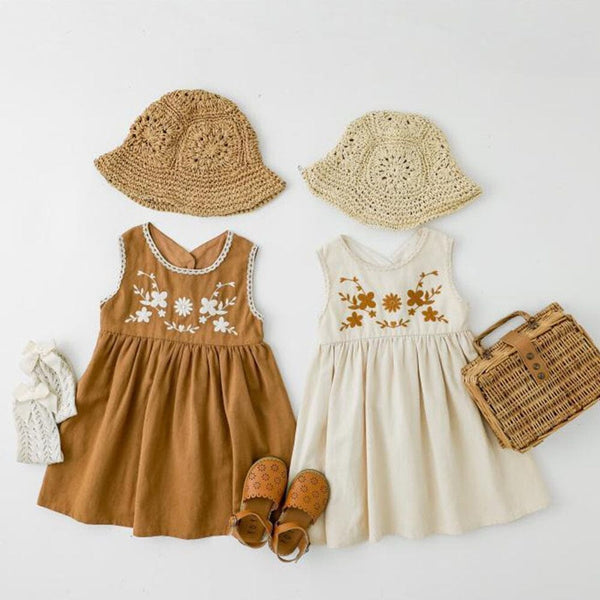 Vestido Infantil Vintage